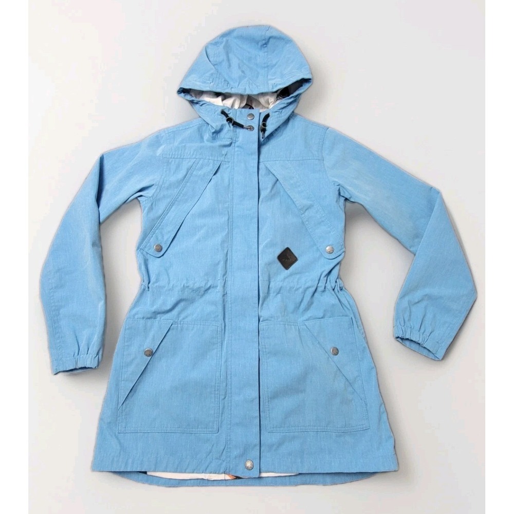Burton DryRide Women's Small Blue Hooded Ski Snowboard Jacket Sukabumi